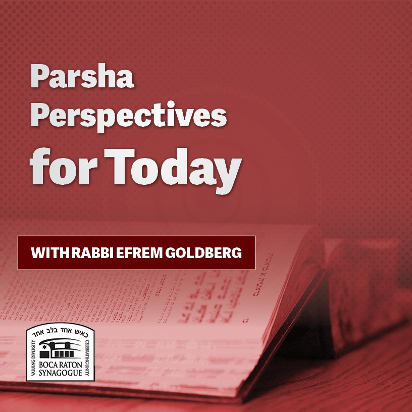Listen: Parsha Perspectives
